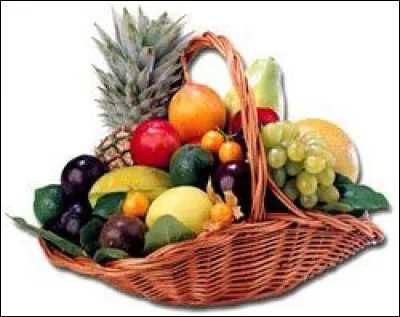 Voilà des fruits appétissants ! Le marchand les a placés dans une...