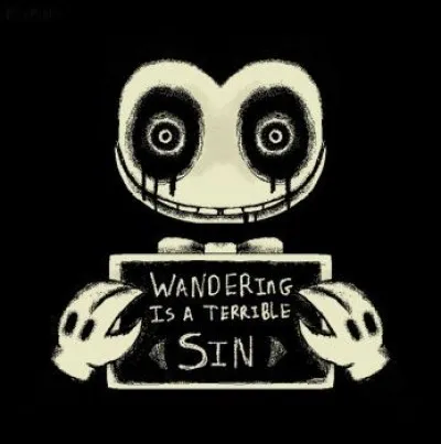 Comment trouve-t-on le Bendy "Wandering is a terrible sin." ?