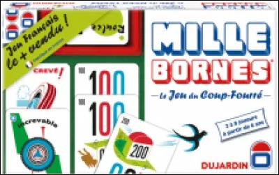 La carte la plus lente au "Mille bornes" est la limace (25km) !