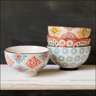 Combien y a-t-il de bols sur cette photo ?