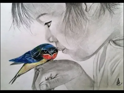 Comme un enfant, aux yeux de lumière !