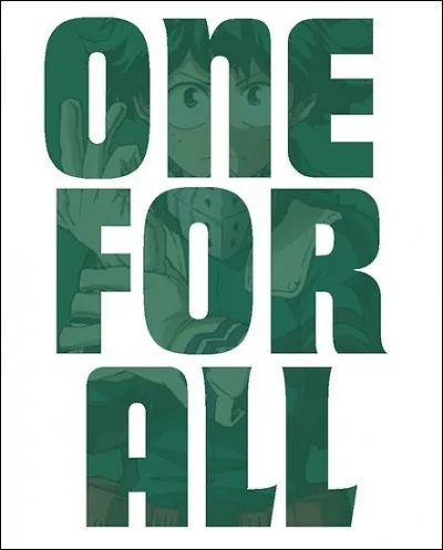 Qui a transmis le One For All à Midoriya ?