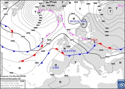 Q : Queue de front : une queue de front est un terme assez peu employé dans la météorologie mais il faut savoir que la queue de front annonce...