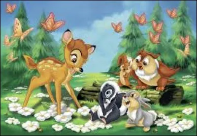 Durant quelle décennie est sorti "Bambi" ?