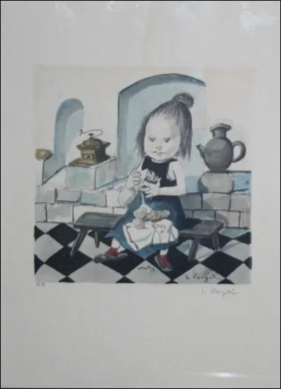 De qui est cette uvre intitulée "La Petite Cuisinière" ?