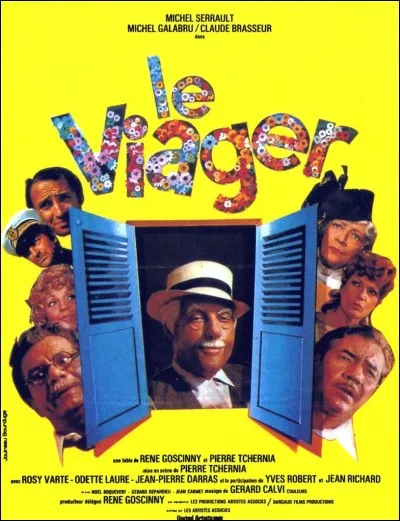 Quel acteur joue le rôle de Louis Martinet dans le film "Le Viager" ?