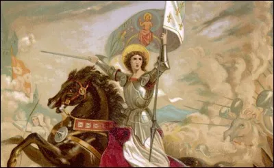 Qu'est-ce qui pousse Jeanne d'Arc à s'enrôler dans les troupes du dauphin ?
