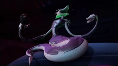 Karai a muté en serpent à la saison 3.