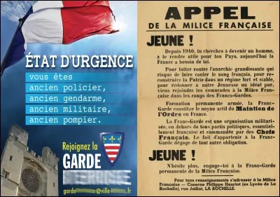 Évidemment - on n'arrête pas de nous le seriner - nous vivons des temps troublés. Mais cela nous rappelle quelque chose, non ? Qu'est-ce qui sépare ces deux affiches ?