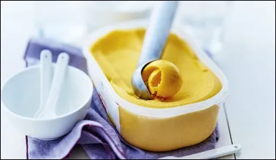 Si on achète une boîte de 120 glaces et qu' 1/3 est à la mangue, combien de glaces à la mangue a-t-on ?