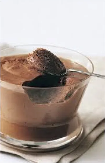 Selon vous, comment se nomme ce dessert chocolaté ?