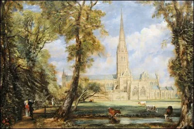 Quelle est cette cathédrale anglaise peinte par John Constable ?