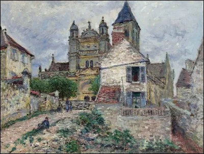 Restons en Ile de France, dans la vallée de la Seine : qui a peint "l'église de Vétheuil" ?