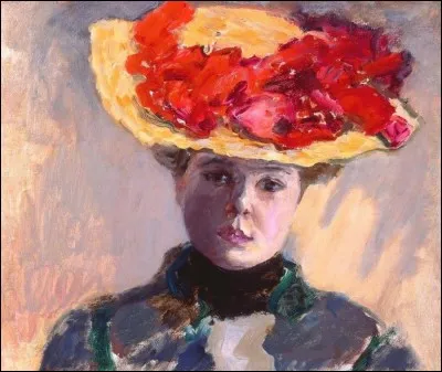 À qui doit-on cette "Femme au chapeau rouge" ?