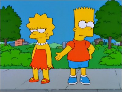À quel enfant Bart et Lisa ont-ils fait une mauvaise blague qui a mal tourné ?