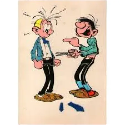 Quels sont les mystérieux contrats que Fantasio n'arrive pas à faire signer à cause de Gaston ?