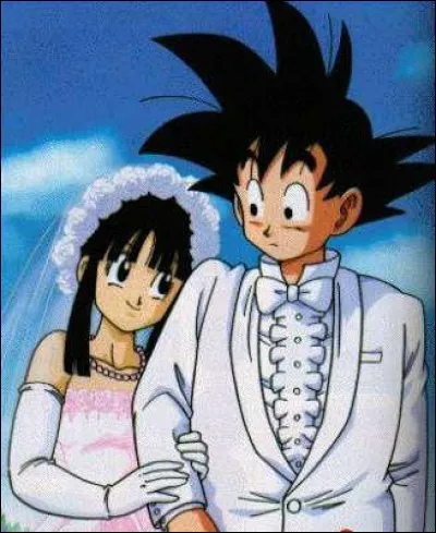 Avec qui est marié Goku ?