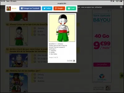 Contre qui se bat-il lors du grand tournoi auquel il participe ?