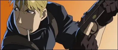 Dans "Fullmetal Alchemist : Brotherhood", comment s'appelle ce grand fumeur qui est toujours à la recherche de l'Amour ?