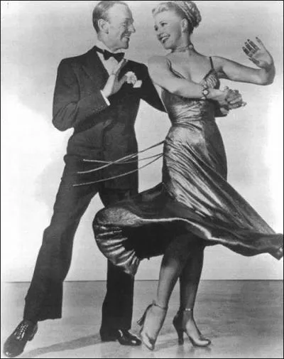 Qui est la partenaire de Fred Astaire dans le film 'Entrons dans la danse' ?