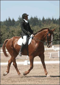 Que fait ce cavalier ?