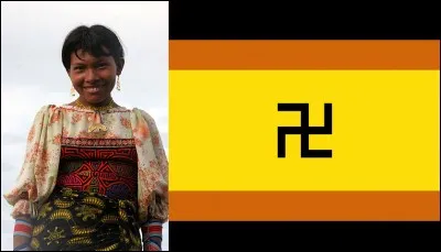 2 février 1925 > La république kunasienne de Tulé n'aura duré que 20 jours. Que peut-on dire de leur emblème (vite "dénazifié") et de leur pays ?