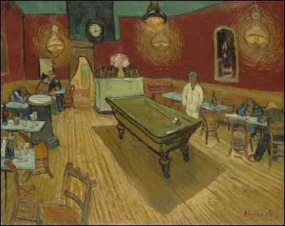 "Café de nuit" est également un tableau plutôt célèbre. Quel peintre l'a réalisé ?