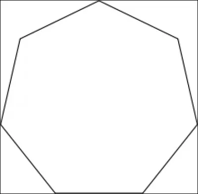 Le périmètre d'un heptagone régulier est de 63 centimètres. Quelle est la longueur d'un côté ?