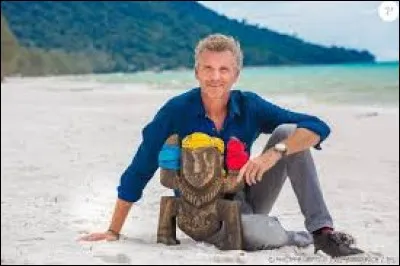 Denis Brogniart a toujours pr&eacute;sent&eacute; "Koh Lanta" sur TF1.