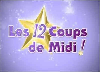 Jean-Luc Reichmann pr&eacute;sente "Les 12 Coups de midi" sur TF1.