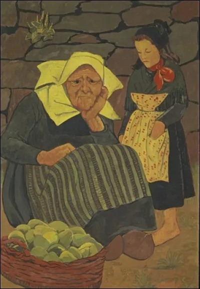Qui a peint "La marchande de poires" ?