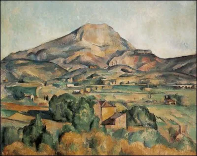 La "Montagne Sainte-Victoire" est un tableau bien connu de/d...