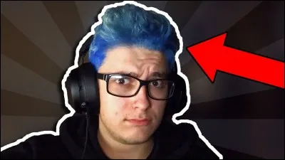 Il s'est récemment teint les cheveux en bleu...