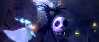 Comment s'appelle le chien du héros dans "L'Étrange Noël de monsieur Jack" ?