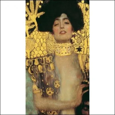 Que permet l'usage de l'or dans ce tableau de Klimt ?