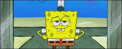 Sur cette photo, on peut-voir Bob l'éponge.