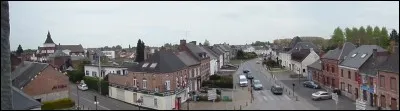Cette commune de l'Avesnois, près d'Aulnoye-Aymeries dans le département du Nord, c'est ..