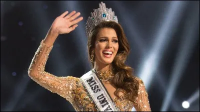 Miss France 2016
Election Miss Univers : Manille (Philippines)
Lauréate : la jolie demoiselle sur la photo