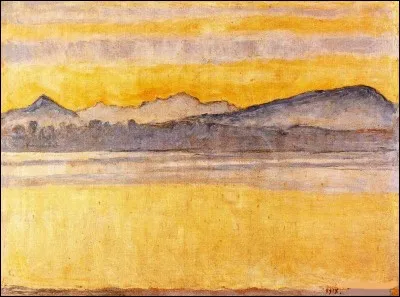 Qui a peint ce lac ?