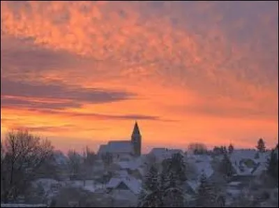 Retour dans le Grand-Est. Nous sommes à Eschentzwiller, ville de l'agglomération Mulhousienne située dans le département ...