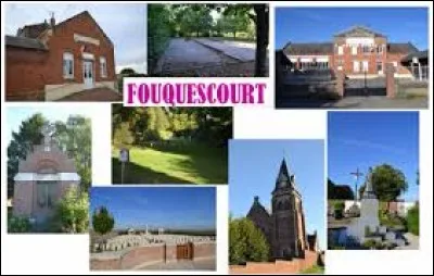 Commune des Hauts-de-France, dans l'arrondissement de Péronne, Fouquescourt se situe dans le département ...