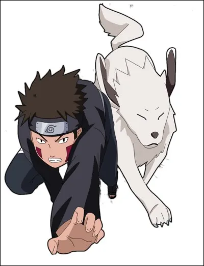 Comment s'appelle le chien de Kiba ?