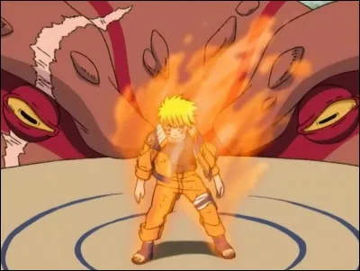 Contre qui Naruto fait-il appel pour la première fois à Gamabunta ?