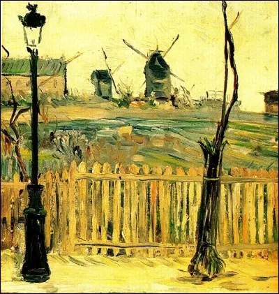 Qui a représenté cette barrière, dans une rue parisienne ?