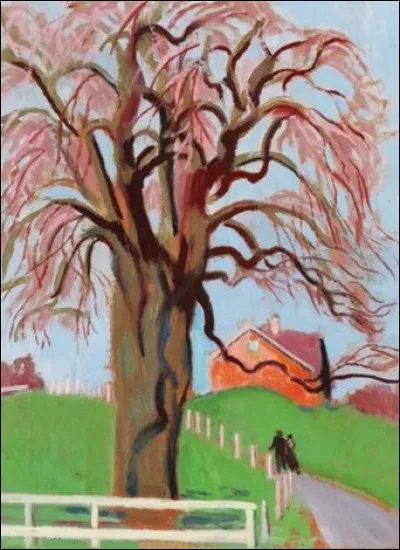 Qui est le peintre de "La Barri&egrave;re blanche" ?