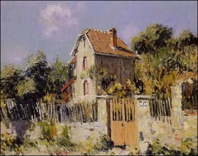 Qui est le peintre de "La Maison à la grille rose" ?