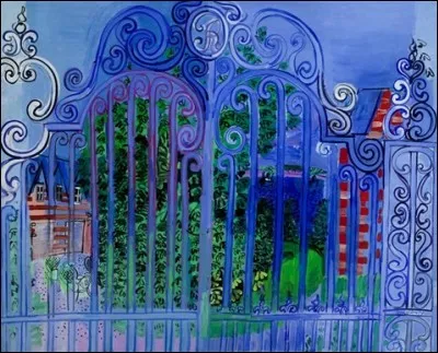 Et nous terminons avec "La Grille" du peintre :