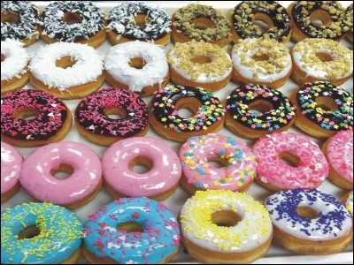 C'est un personnage qui mange beaucoup de donuts et même il adore ça :