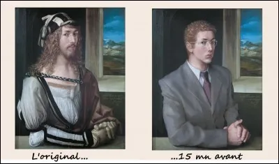 En moins de temps qu'il ne faut pour le dire, Dürer a bien changé de look ! Pour quelle raison ?