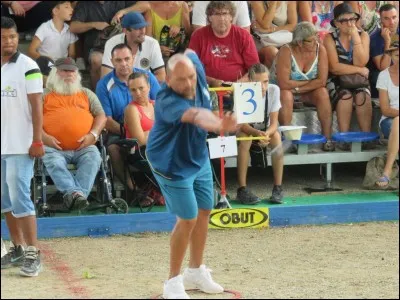 Insolite pétanque...